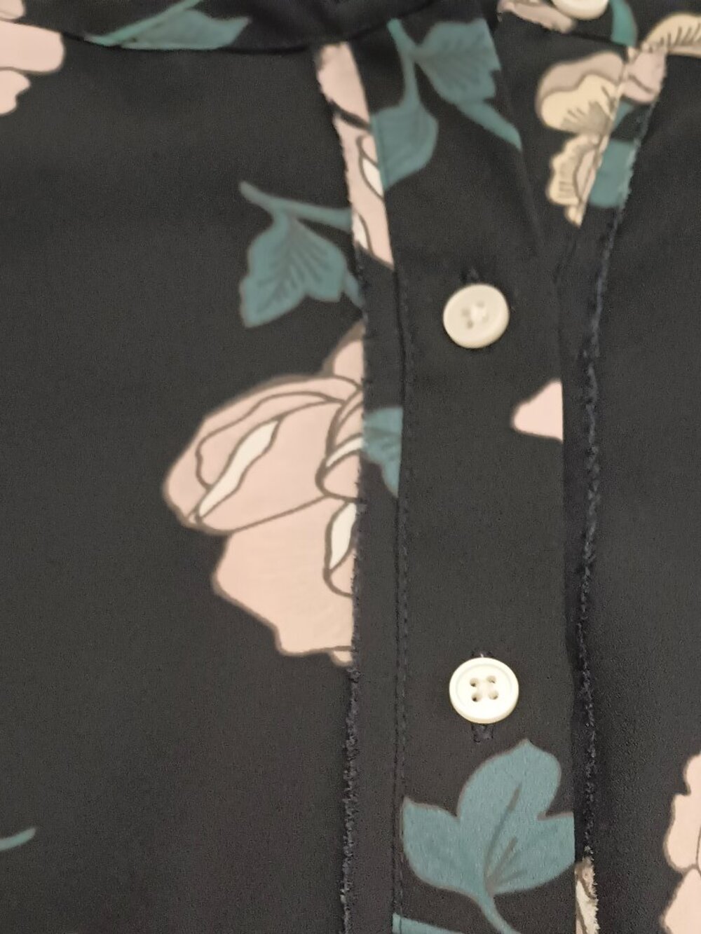 Loft Size XXL Navy Blue Top (EUC) - Picture 5 of 10